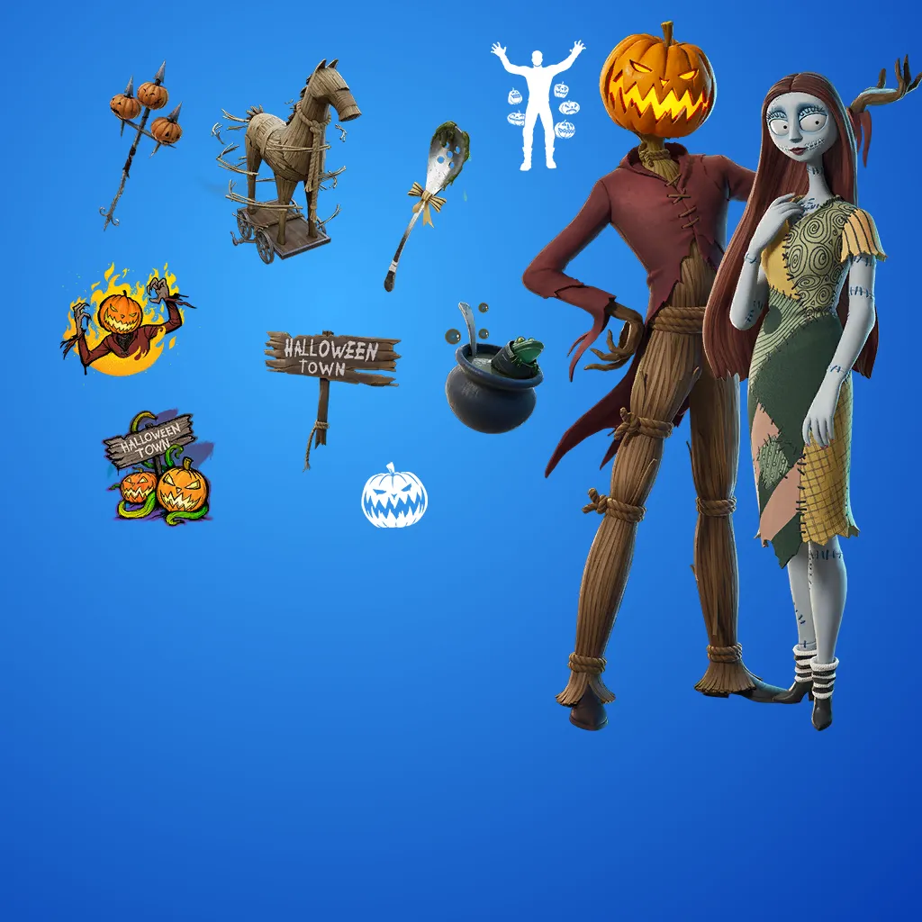 Pumpkin King & Sally Bundle