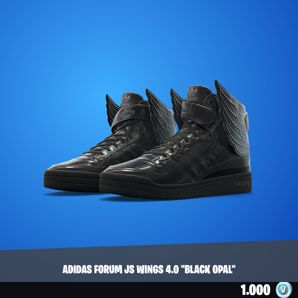 adidas Forum JS Wings 4.0 "Black Opal"