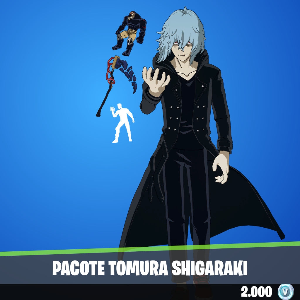 Pacote Tomura Shigaraki