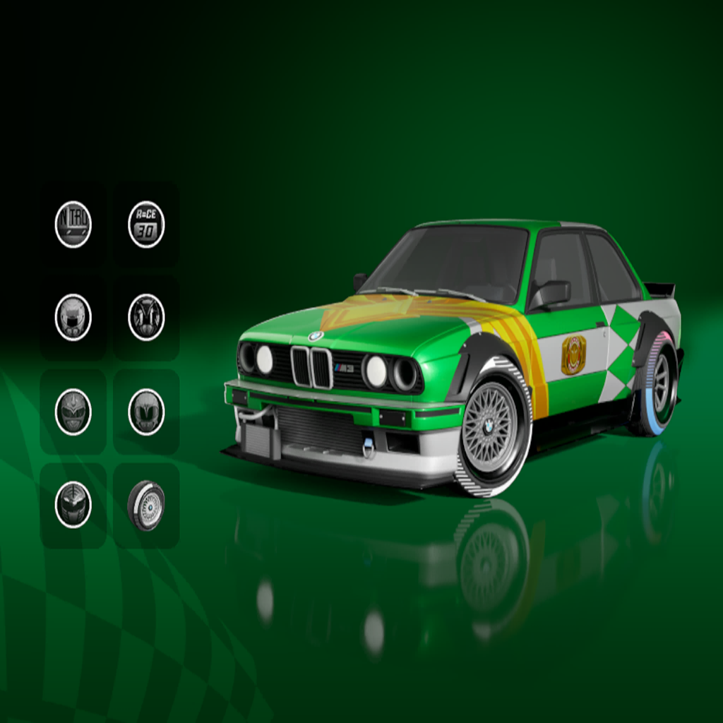 BMW E30 + Power Rangers Bundle