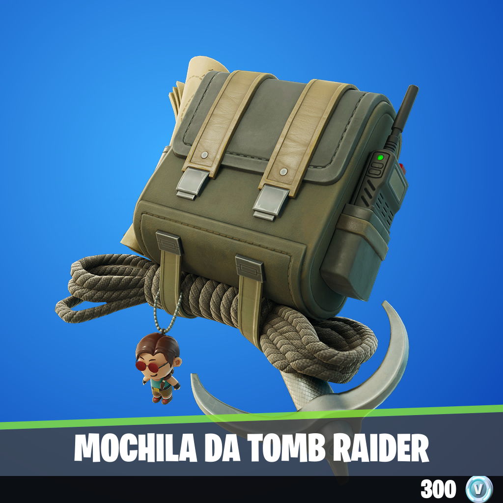 Mochila da Tomb Raider