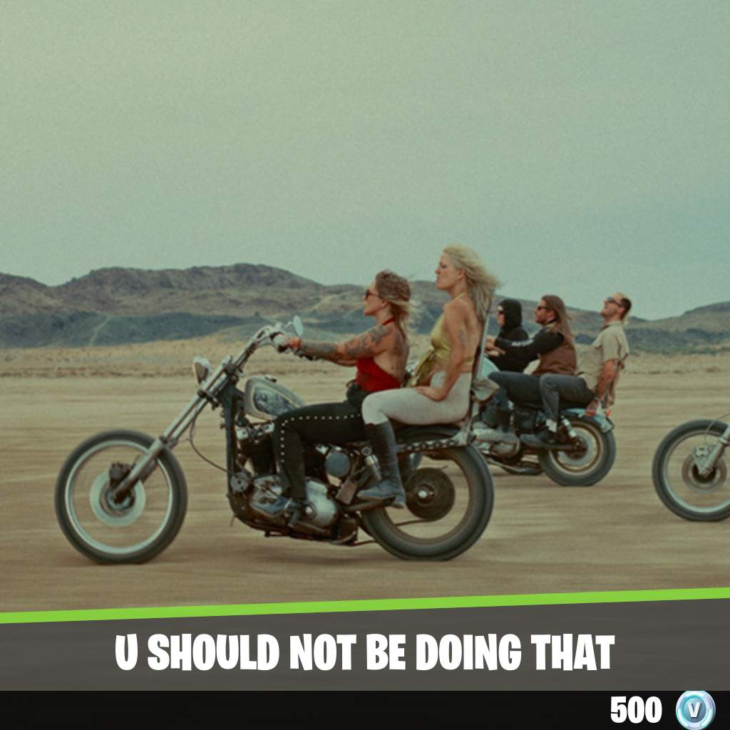 U Should Not Be Doing That