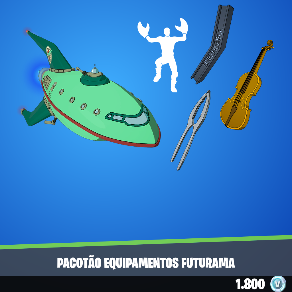 Pacotão Equipamentos Futurama