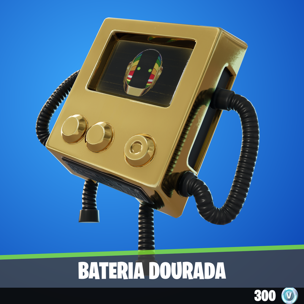 Bateria Dourada