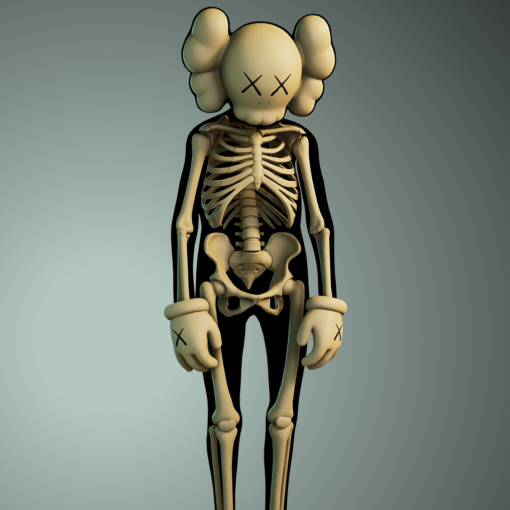 KAWS Skeleton