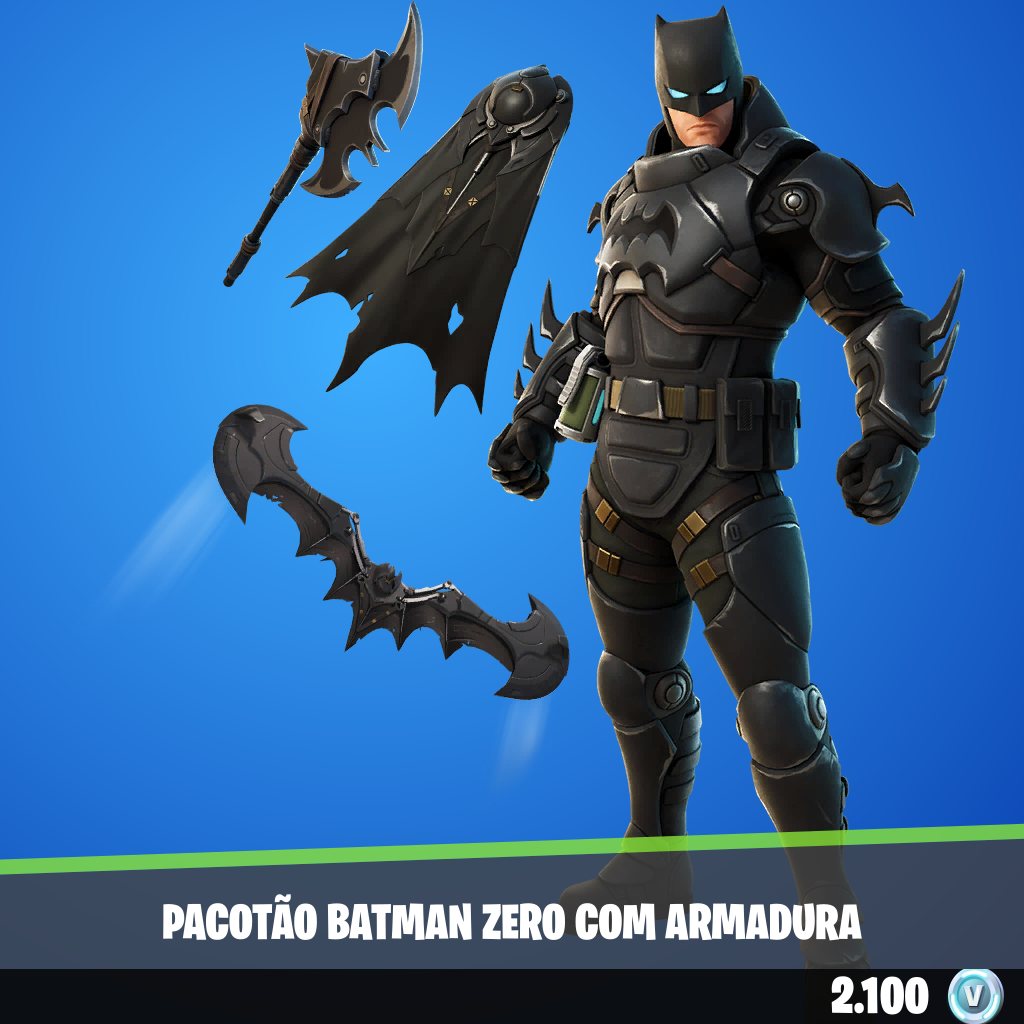 Pacotão Batman Zero com Armadura