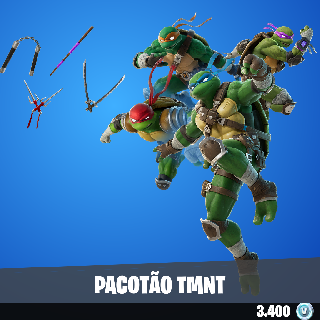 Pacotão TMNT