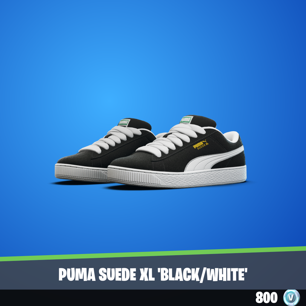 PUMA Suede XL 'Black/White'