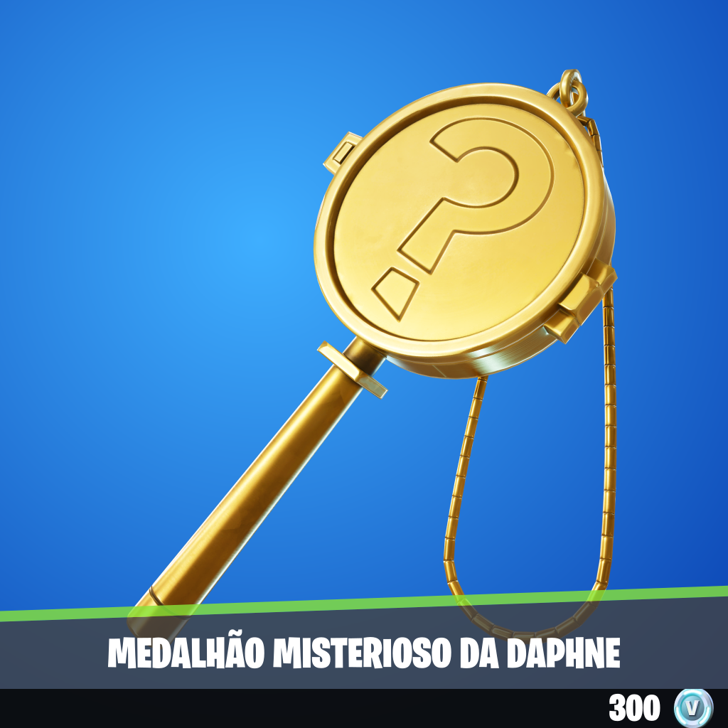 Medalhão Misterioso da Daphne