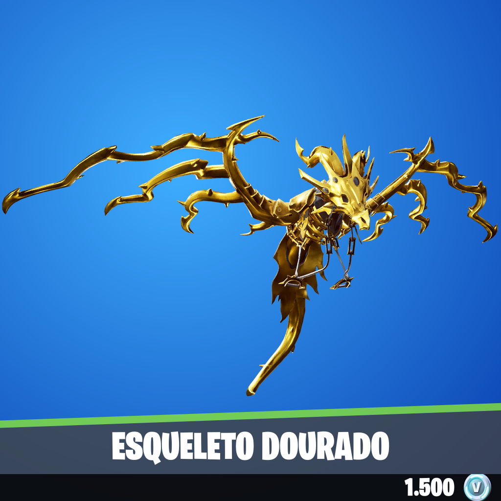 Esqueleto Dourado