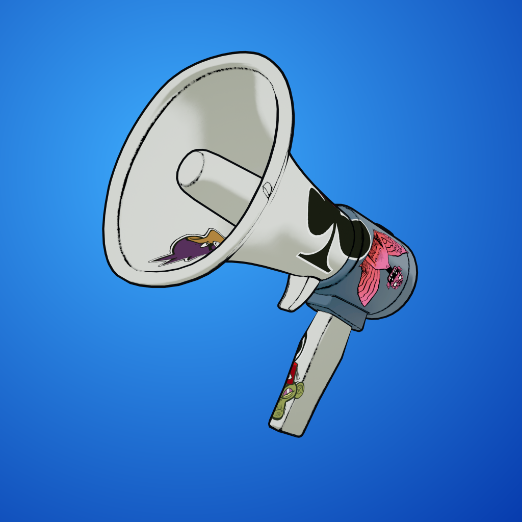 2D's Megaphone