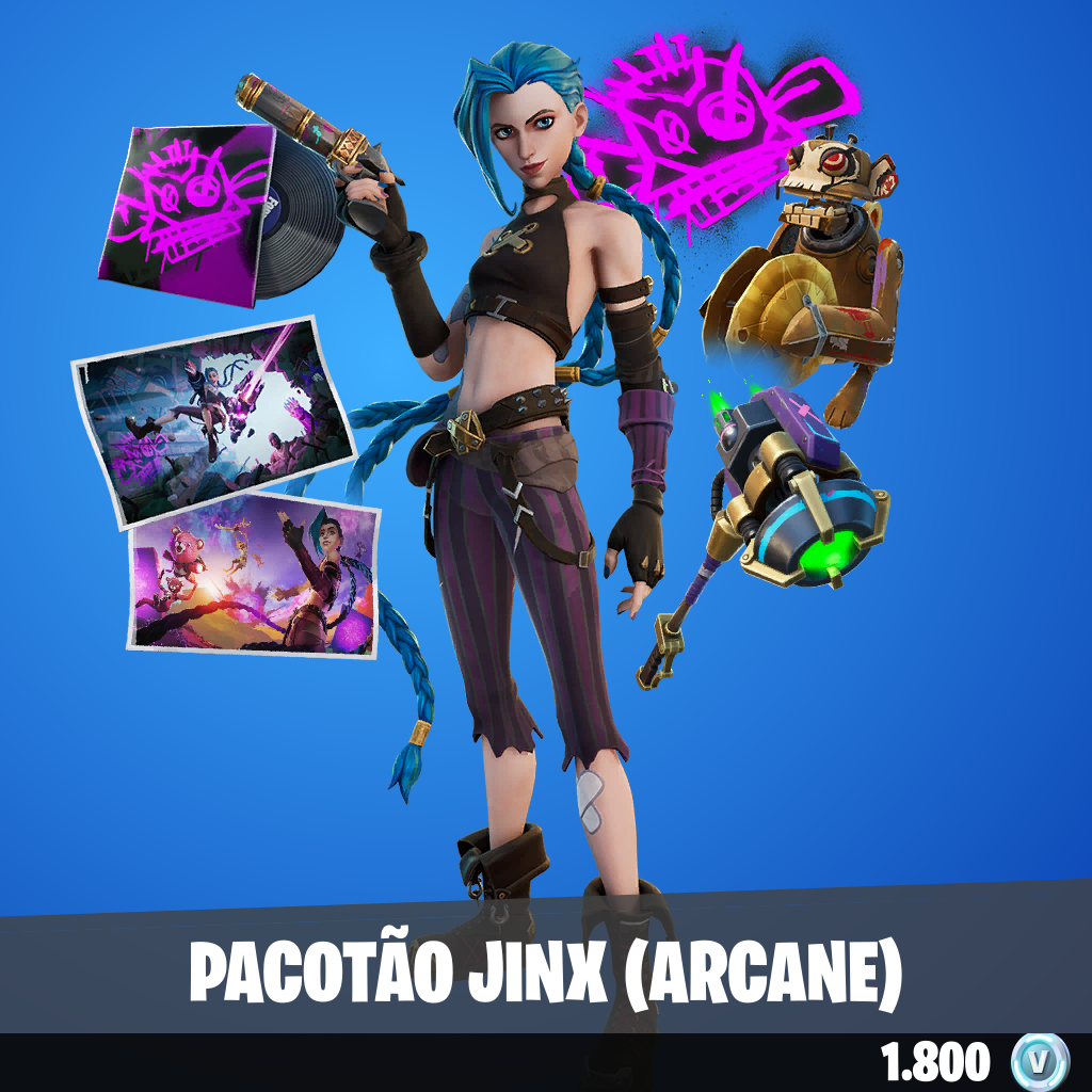 PACOTÃO JINX (ARCANE)