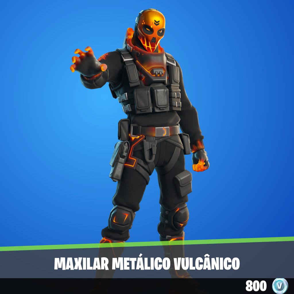 Maxilar Metálico Vulcânico