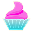 cupcake character Style