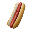 Hotdog zum Mitnehmen Rücken-Accessoire Stil