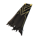 Capa del rey dorado accesorio mochilero Estilo