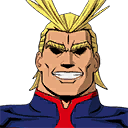 All Might character Style
