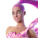 フォートナイトスキンのバラ色の裂け目の女神 Ariana