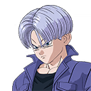 Trunks charakter Stil