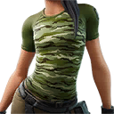 JUNGLE CAMO character Style