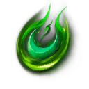 Emblema esmeralda accesorio mochilero Estilo