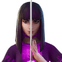 Purple Rune Charlotte character Style