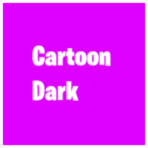 CARTOON DARK character Style